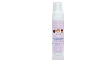 AfroRicci KIDS Mousse Modellante per Ricci 200 Ml, Olio di Mandorle, Aloe Vera, Mousse Leggera, Dona Ricci Morbidi e Definiti Naturalmente, Made in Italy