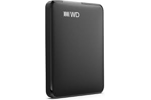 WD Elements bärbar extern hårddisk, USB-C-anslutning, USB 3.2 Gen 1/USB 3.0-gränssnitt, kompatibel med Windows, Mac, Android- och iOS-enheter