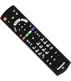 N2QAYB001009 - Telecomando di ricambio compatibile per TV LCD LED Panasonic TX-24CS500B TX-32CS510E TX-32CS600B TX-40CS520B TX-40CS520E TX-40DX653E TX-50CS520B TX-55CSW524