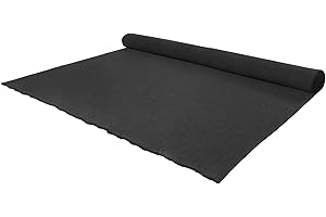 VekAuto Headliner Fabric 40" L x 60" W Interior Trim DIY Roof Repair Replacement for Car Truck RV SUV Boat Automotive Suede Fabric Black
