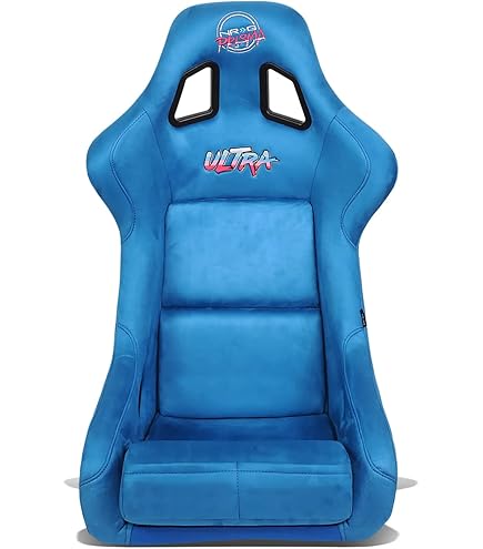 J2 Engineering Universal Lake Blue Fiberglass Fixed Position Racing Seats With Sliders Medium - View #9