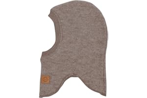 Mikk-line Wolle Fullface Anthracite Melange | Oeko-TEX Standard 100 | Schlupfmütze Kinder Wolle | Schalmütze Kinder Im Einem Unisex-Design | Balaclava