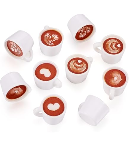 Boutigem Lot De 40 Breloques En Forme De Fleur De Lys Colorées Avec Perles Vertes En Forme De