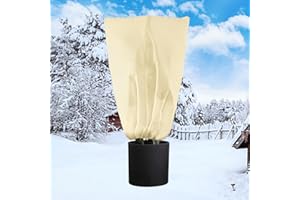 TOBENGDA Zimowa ochrona roślin, 250 x 360 cm, ochrona roślin, ochrona roślin zimowych, ochrona roślin, ochrona przed mrozem, beżowa, 80 g/m², włóknina, 1 sztuka