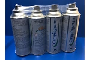 CAMPINGMAN Gaskartuschen 220g - 28 Stück Butangas Gas Kartuschen Campinggas