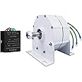 12000W No Noise 3 Phase Permanent Magnet Generator, 110V/ 220V Wind Power Turbine Generator for Water Wind Turbine (With Controller)