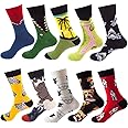 Calzini Divertenti Unisex 6 Paia | Stampe Artistiche In Cotone - EU 36-42 - Foto 9