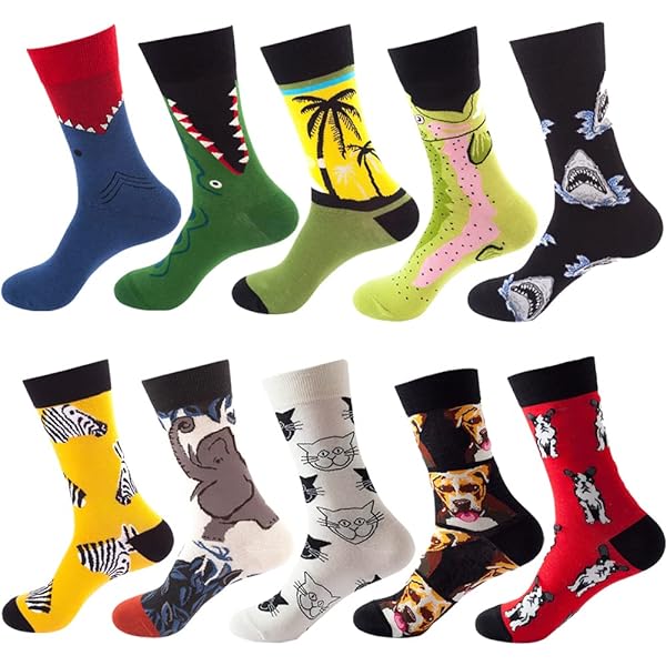 AGRIMONY Grappige golfsokken voor mannen, tieners, jongens - 'I'd Rather Be' Novelty Funky Crew Socks - Leuke gekke katoenen sokken kerstcadeaus, Medium- Large