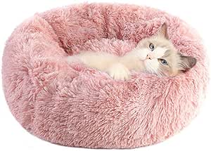 amazon fluffy dog bed