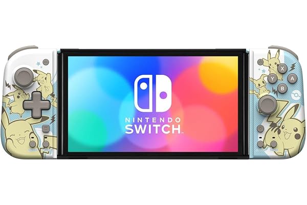 IR Split Pad Compact (Pikachu y Mimikyu), para Nintendo Switch