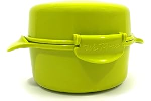 TQGEAR MicroPot - Huevos perfectamente cocinados en cuestión de segundos. Ideal para huevos revueltos, tortillas y muchos más. Fabricado en el Reino Unido. MicroPot - Verde claro