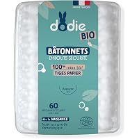 Lot De 112 Cotons-Tiges Bébé Sécurité - Bâtons Souples Avec Grandes Pointes Pour Nettoyage Délicat