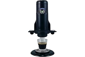 Dreiklang - be smart Support Conqueco Imons Machine à expresso pour la maison avec batterie pour machine à café électrique 12 V compatible Nespresso Starbucks L'OR 18 bar, batterie rechargeable
