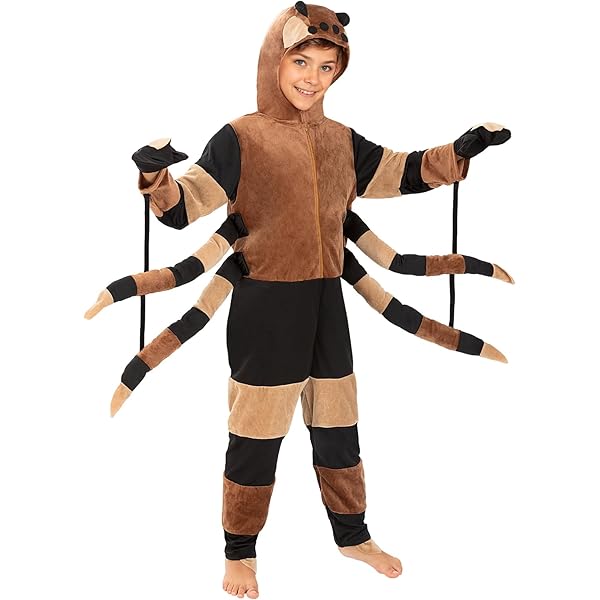 FIESTAS GUIRCA | Costume Orsetto Bambini (3-4 Anni) - Cappuccio, Coda e Tuta - Costumi da Animali per Halloween, Carnevale e Feste in Maschera - Ideale per Bambini - Marrone