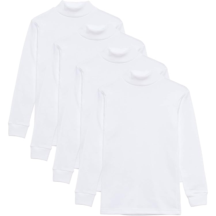 Tee-shirt Bébé Garçon à Manches Longues Et Col Roulé Kaki