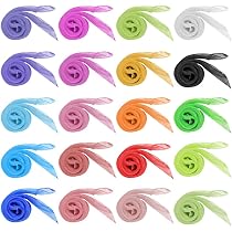 Xynovate Foulard Giocoleria 22 Colori, Sciarpe Magiche Quadrate in Tessuto Leggero per Spettacolo, Danza e Giocoleria Sensoriale