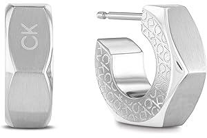 Calvin Klein Men's LATCH Collection Stud Earrings in Stainless steel