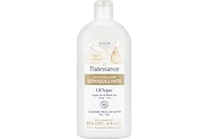 Natessance | Eau Micellaire Démaquillante – Lift’Argan | Élimine les impuretés et Démaquille | Visage - Yeux | Tous types de peaux | Huile d’Argan Bio | Certifié Bio | 99% d’origine naturelle | 400 ml