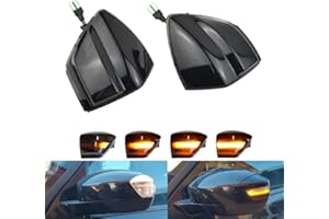 MALCAYANG Indicatori di direzione dinamici a LED nello specchietto retrovisore per C-Max 2011-2019, S-Max 2007-2014, Kuga C394 2008-2012