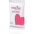 Saracino Sugar Paste Model Fuchsia for Modeling 250 g Gluten Free Made in Italy