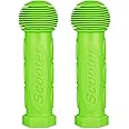 2 Pcs Bike Handle Cover Non-slip Kids Scooter Handlebar Soft Rubber Handlebar Grips for Kids Mini or Max Micro Scooter/Wheel Scooters Blue