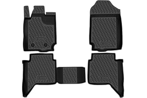 Element EXP.CARFRD00005kh Alfombrillas de Goma Antideslizantes Ford Ranger, 4 Puertas, año 11 â€“ 20, Negro, Passgenaue