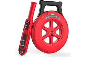 FYEARFLY Rilevatore di intasamento di tubi, NOYAFA IP67 Rilevatore di intasamento di tubi impermeabile Localizzatori-Sensore per rilevamento di tubi metallici Tubo dell'acqua in PVC, NF-5140(40m)