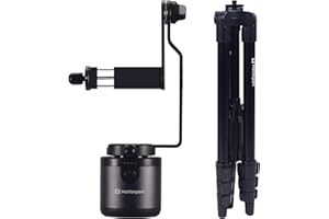 Matterport Axis Stabilisateur de cardan pour appareil photo pour smartphone – Support rotatif motorisé pour numérisation de photos 3D à 360° Comprend trépied, télécommande et plan démarrage de 12 mois