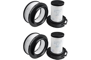 Waremax 4 Filtro di Ricambi per Rowenta X-Force Flex 11.60 12.60 14.60 15.60 Animal RH9878 RH9898 RH9958 RH99F1 aspirapolvere, filtri di ricambio accessori paragonabili a ZR009007, ZR009008 (ZR009008)