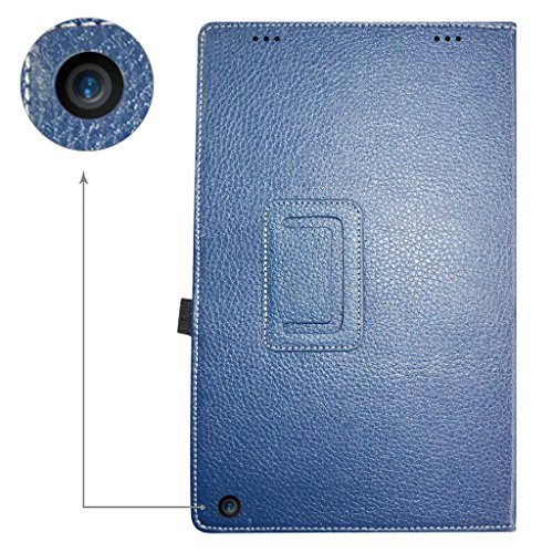 Archos 101b Oxygen hülle,Mama Mouth Folding Ständer Hülle Case mit Standfunktion für 10.1″ Archos 101b Oxygen Android 6.0 Tablet PC,Blau - 6