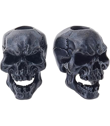 SUPERFINDINGS 12 Set Terminatori per Cordoncino in Ottone Dorato E Argento Punte A Crimpare con