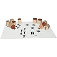 Sunnysue Holzstempel-Set „Made With…“ – 6 Stempel, Ø 3 Cm, Aus Kiefernholz & Gummi