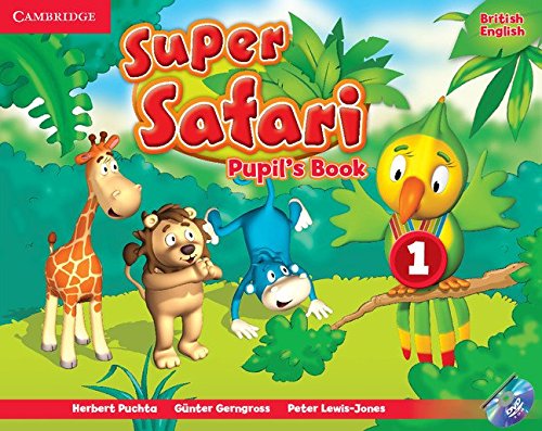 Super Safari Level 1 Pupil's Book with DVDROM (Super Minds)