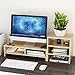 Produktbild Computer Monitor / TV / Drucker Widescreen-Hebebühne, Holz-Paneele, Desktop Storage Finishing Rack Monitorständer ( Farbe : 1# )