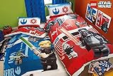 El set consta de 1 funda de edredón y 1 funda de almohada.
