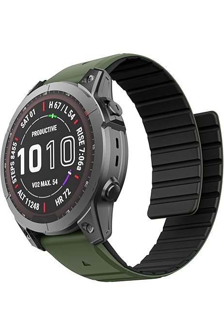 Pro Horlogeband Garmin Fenix Woven Nylon Strap Hook And Loop Quick