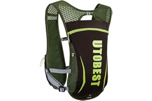 UTOBEST Sac à Dos léger pour Course à Pied, Sac d'hydratation Fonctionnel 5,5 L…