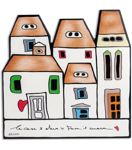 Dessous De Plat Egan Britto Chat 16x18cm - Céramique - Design Italien - Protection Tables