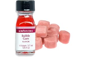 LORANN OILS LorAnn Super Strength Bubble Gum Flavor - 1 Dram (3.7ml)