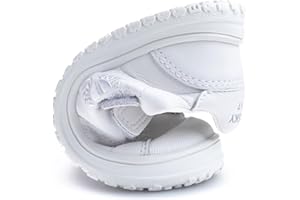 Pablosky Deportivos Unisex Blancos de Piel con Cierre Adherente