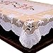 Kuber Industries™ Center Table Brown Floral Design in Cloth 40*60 Inches - KI3556 RS.299.00