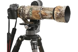 ‎ROLANPRO Rolanpro Wasserdichter Objektivmantel für Canon RF 100–500 mm F/4,5–7,1 L ist USM Camouflage-Regenschutz