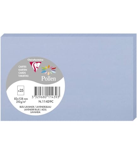 Clairefontaine Buste Gommate Pollen - Confezione Da 20, Formato C5, Verde Salvia, Carta Premium 120g/m² Per Inviti E Corrispondenza - Foto 5