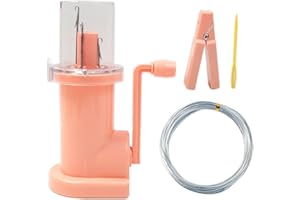 Shenrongtong -Strickmühle, I-Cord-Strickmaschine, DIY-Spulenstrickmaschine, Näh-Strickmühle-Maschine, einfaches Weaver-Strickgerät, Bastelwerkzeug für Pullover, Armbänder, Weaver- - -Bastelwerkzeug