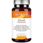 Solar Care Complex - Beta-Carotene Vit C Collagen Turmeric 15 Vitamins | Tan Skin, 30 Capsules Solar Care Complex Nutralie