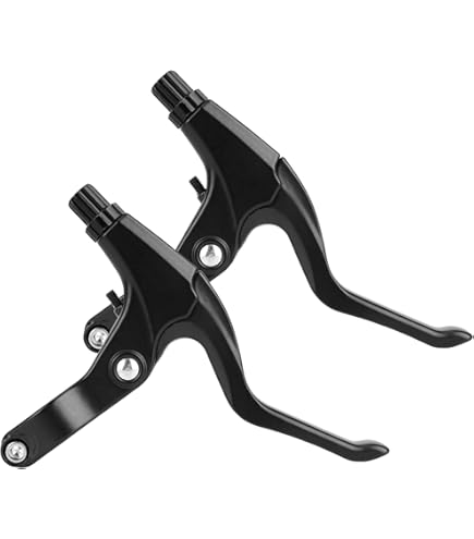 Levier De Vitesse/manette P2R VTT 3x8 Vitesses - Noir Alu, Pour Frein V-Brake, Compatible Shimano