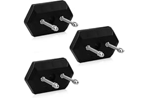 Namvo 3 Stück Skateboard-Wandhalterung, Skateboard-Deck-Wandhalterung, Skateboard-Display-Aufh?nger, vertikal und horizontal, zur Aufbewahrung von Skateboard-Deck-Displays