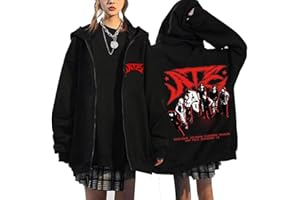 OUTOFGAS Kpop Stray Kids New Album ATE Hoodie Jacket Felix Hyunjin Bangchan LeeKnow Minho World Tour Zippered Sweatershirt Jacket