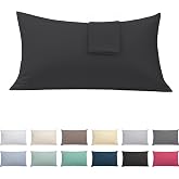 ECOMMERC3 Pillowcase Bed 90 cotton-polyester | Black | 50% cotton, 50% polyester - breathable - easy to wash - bright colours