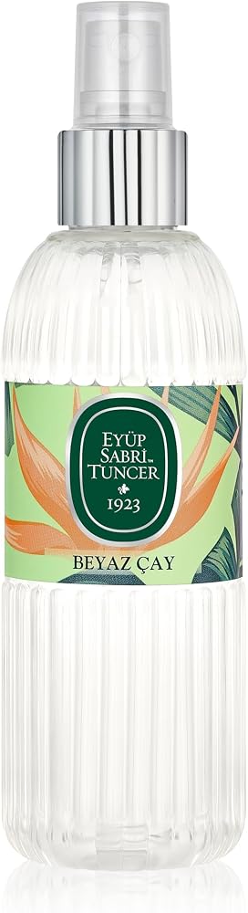 Eyüp Sabri Tuncer Beyaz Çay Kolonyasi Silindir Pet Şişe Sprey (150 ml)